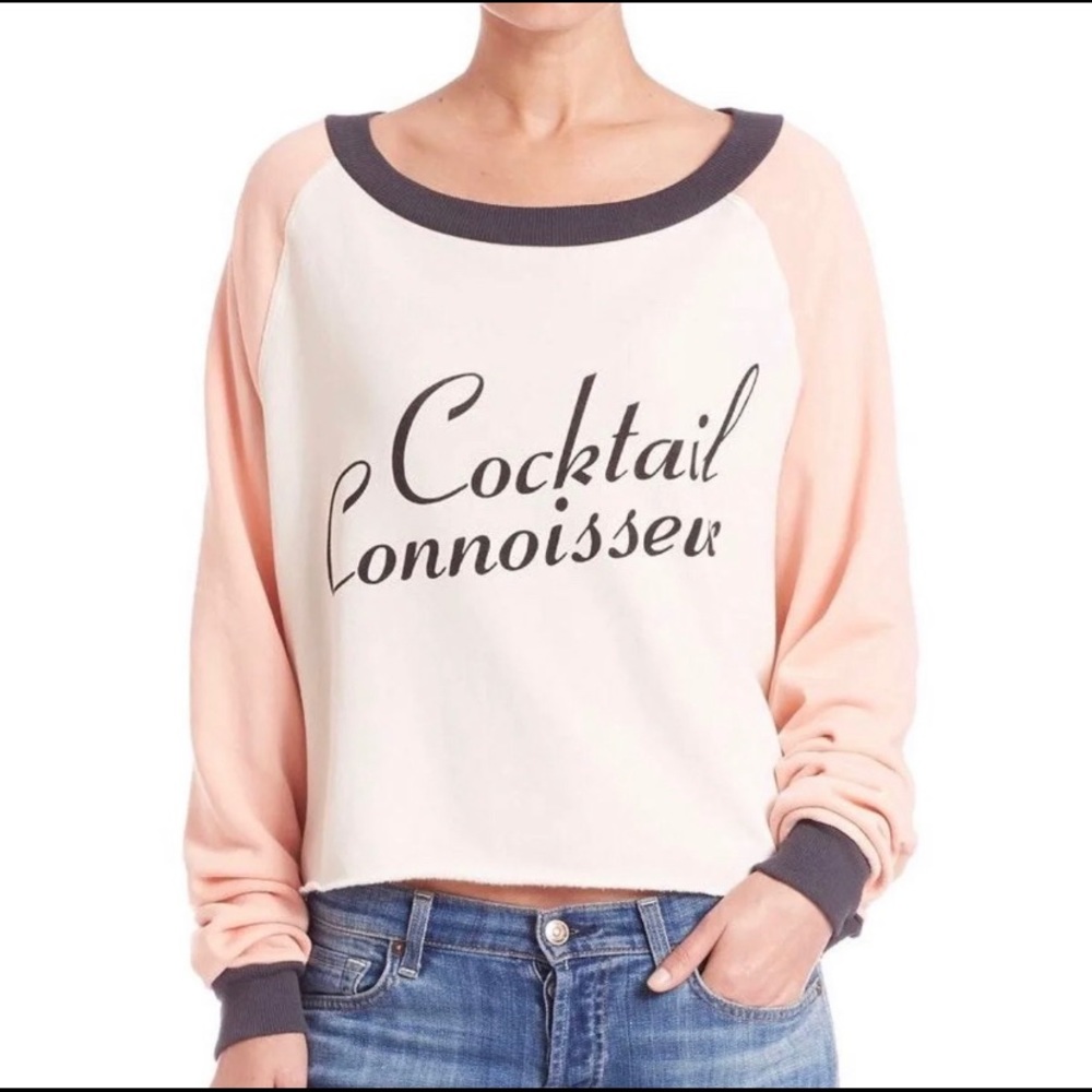 Wildfox Cocktail Connoisseur Sweatshirt